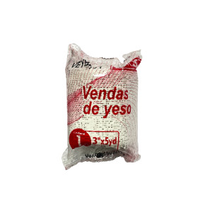 VENDAS YESO BLANCA  ALFASAFE BOLSA 3X5 YARDAS